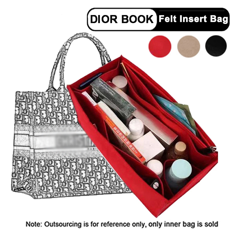 Skincare Dior - Felt Cloth Insert Bag Fits BOOK