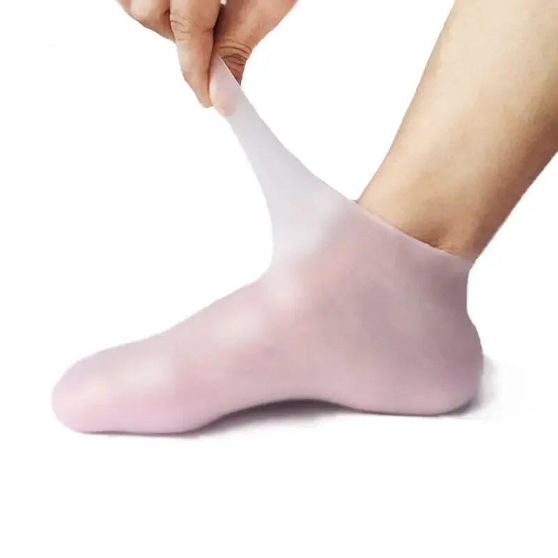 Xl Skincare - 2Pcs Silicone Foot Care Socks Anti