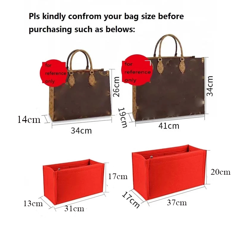 Felt Cloth Insert Bag Fits BOO - Skincare Dior 评论和价格