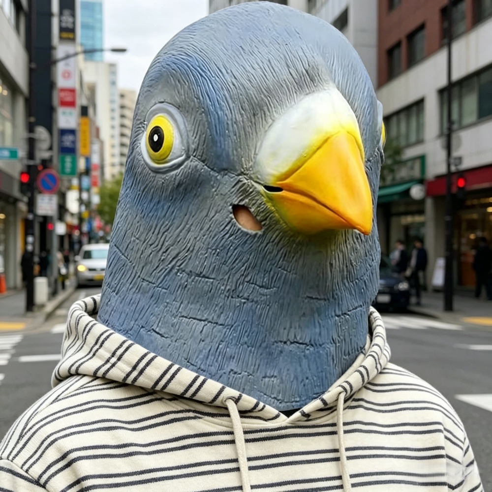 Pigeon Mask Costume Novelty Ha - Skincare Pigeon 评论和价格