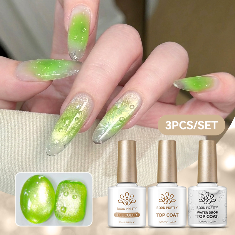 BORN PRETTY 10ml 3D Water Drop - Cucumber Cooling Gel 评论和价格