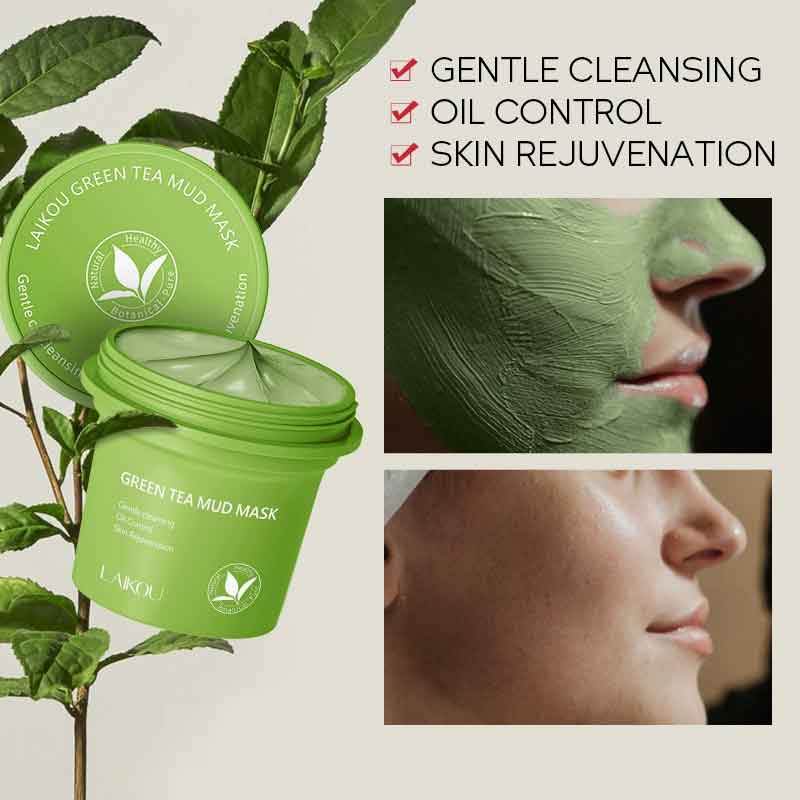 Green Tea Mud Mask Cleansing M - Mud Mask Kaolin 评论和价格