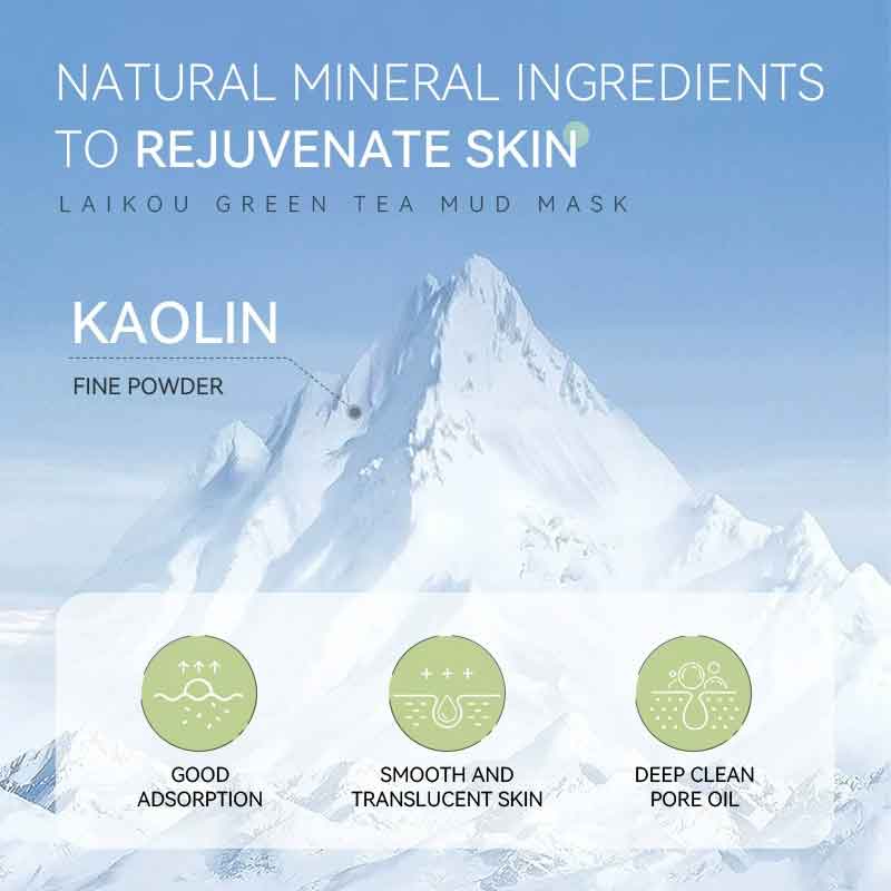 Green Tea Mud Mask Cleansing M - Mud Mask Kaolin 评论和价格