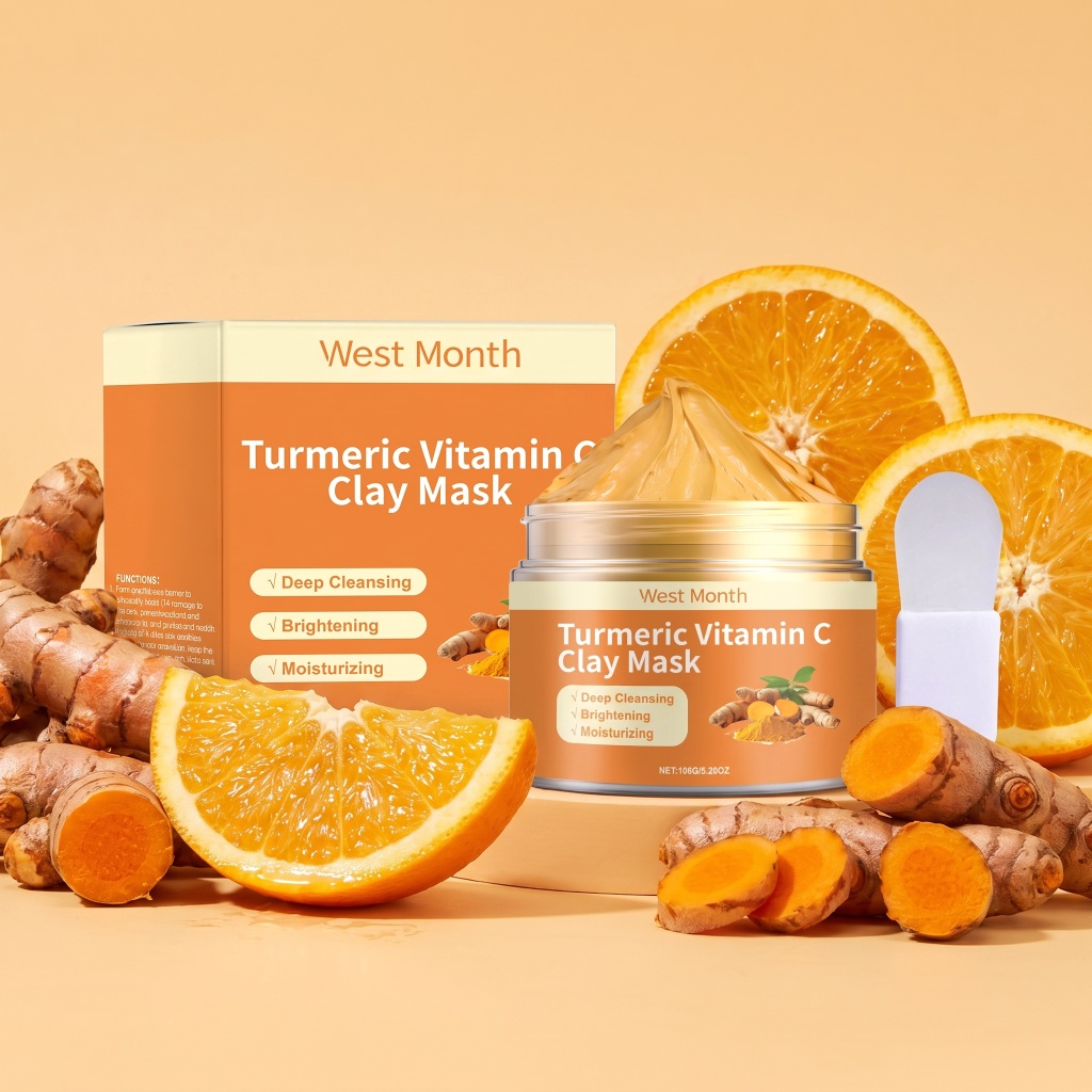 Turmeric Vitamin C Clay Mask B - Mud Mask Kaolin 评论和价格