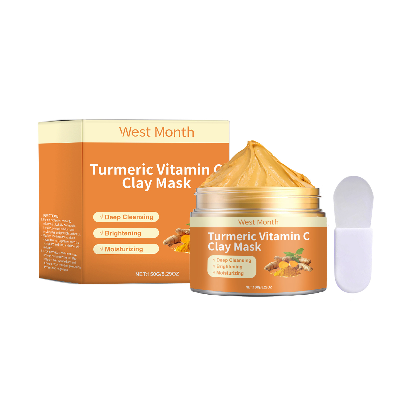 Vitamin C Turmeric Mud Mask De - Mud Mask Kaolin 评论和价格