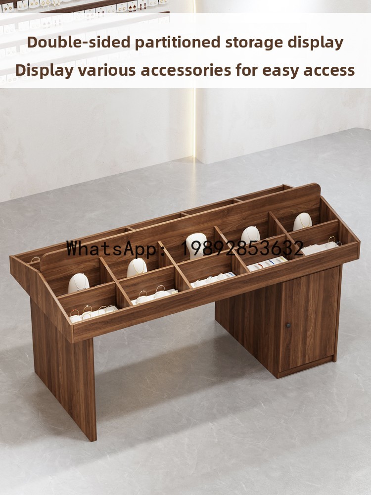XL Solid Wood Jewelry Island C - Xl Skincare 评论和价格