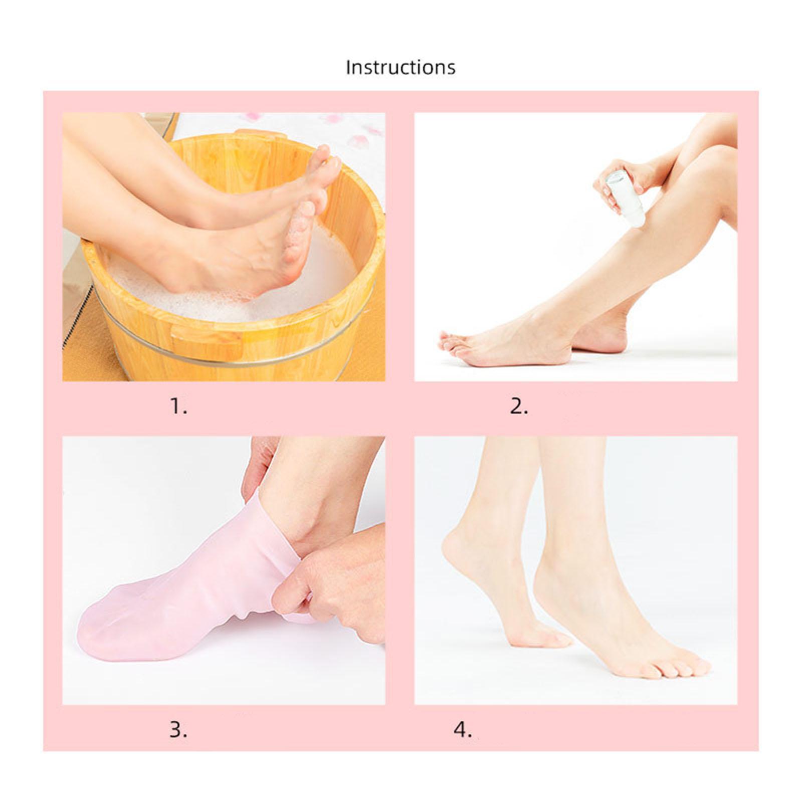 Soft Silicone Gel Socks Toe So - Xl Skincare 评论和价格
