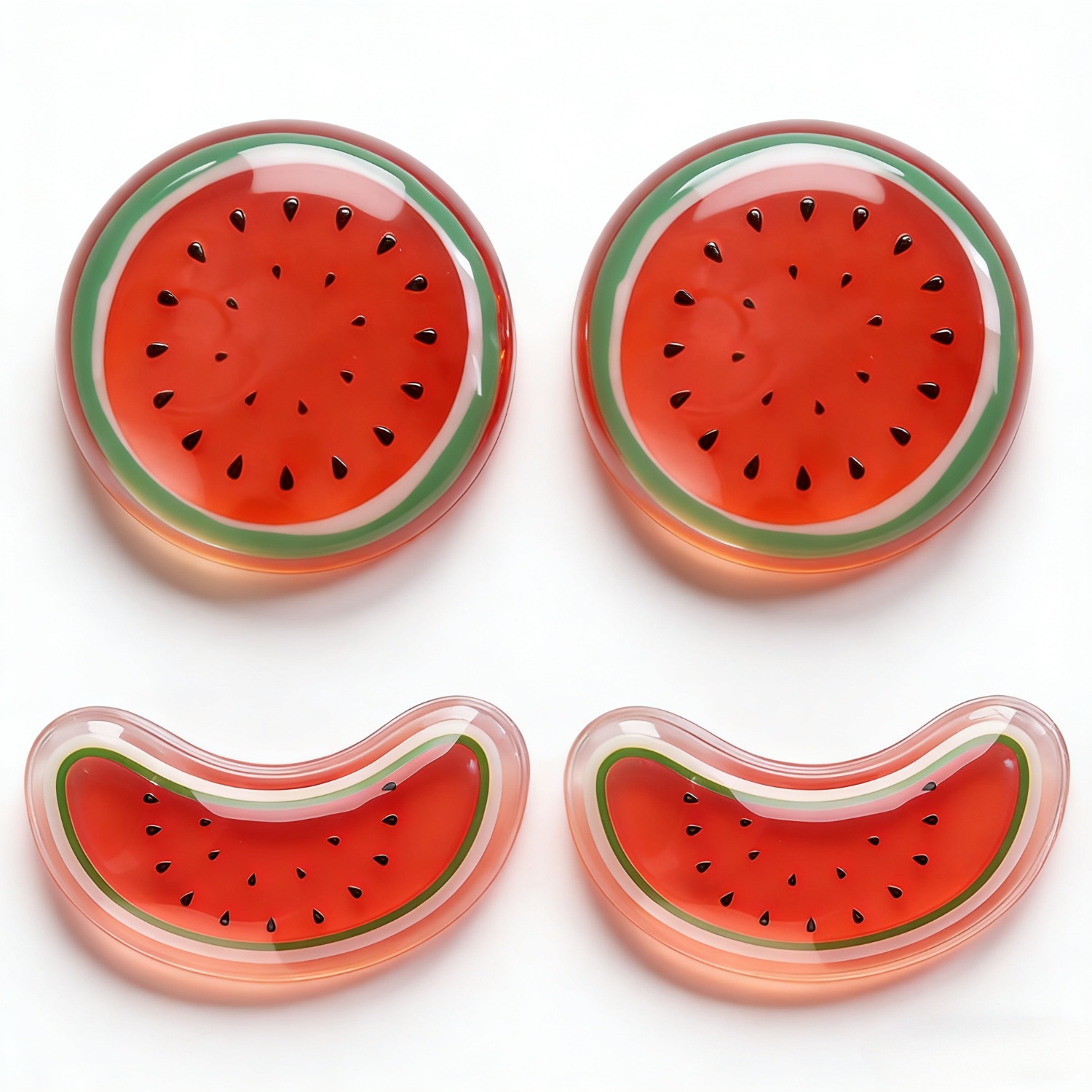 Fruit-Themed Reusable Gel Eye  - Cucumber Cooling Gel 评论和价格