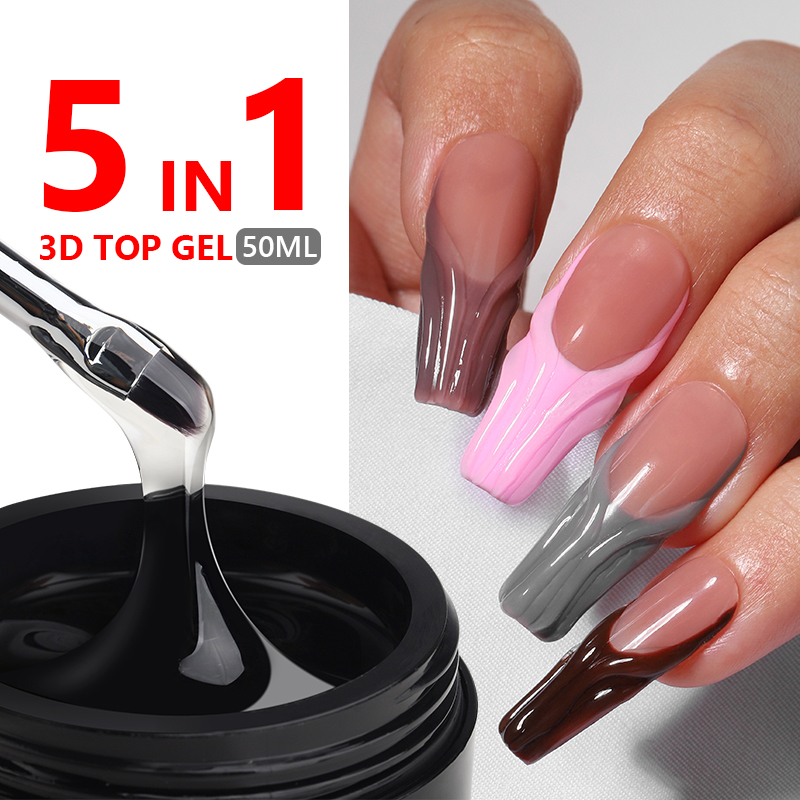MSHARE 3D Top Coat Gel 50ml 5  - Cucumber Cooling Gel 评论和价格