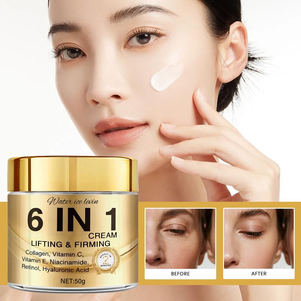 6 IN 1 Collagen Face Cream Lif - Skincare Vitamin C 评论和价格