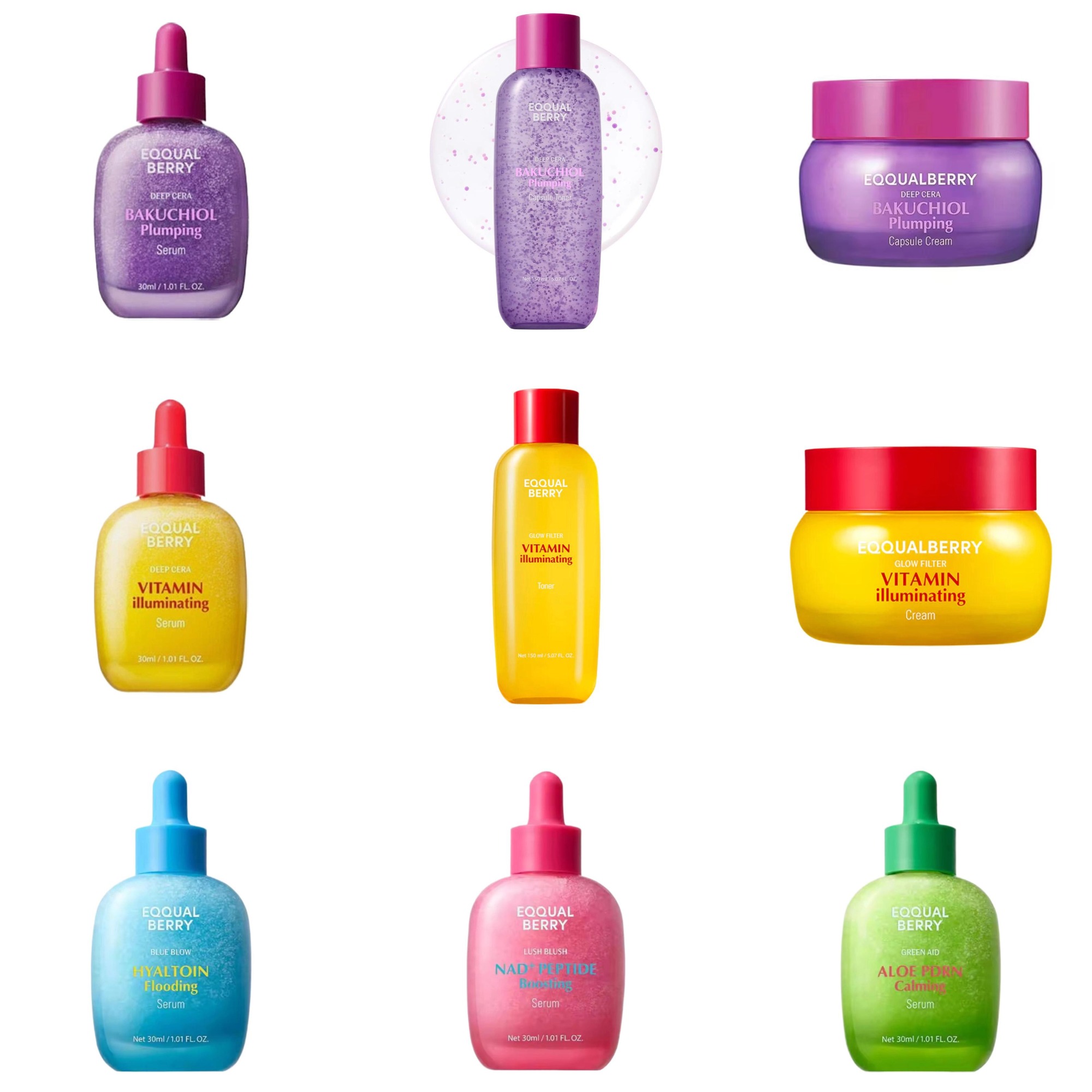 For EQQUALBERRY BAKUCHIOL Plum - Skincare Vitamin C 评论和价格