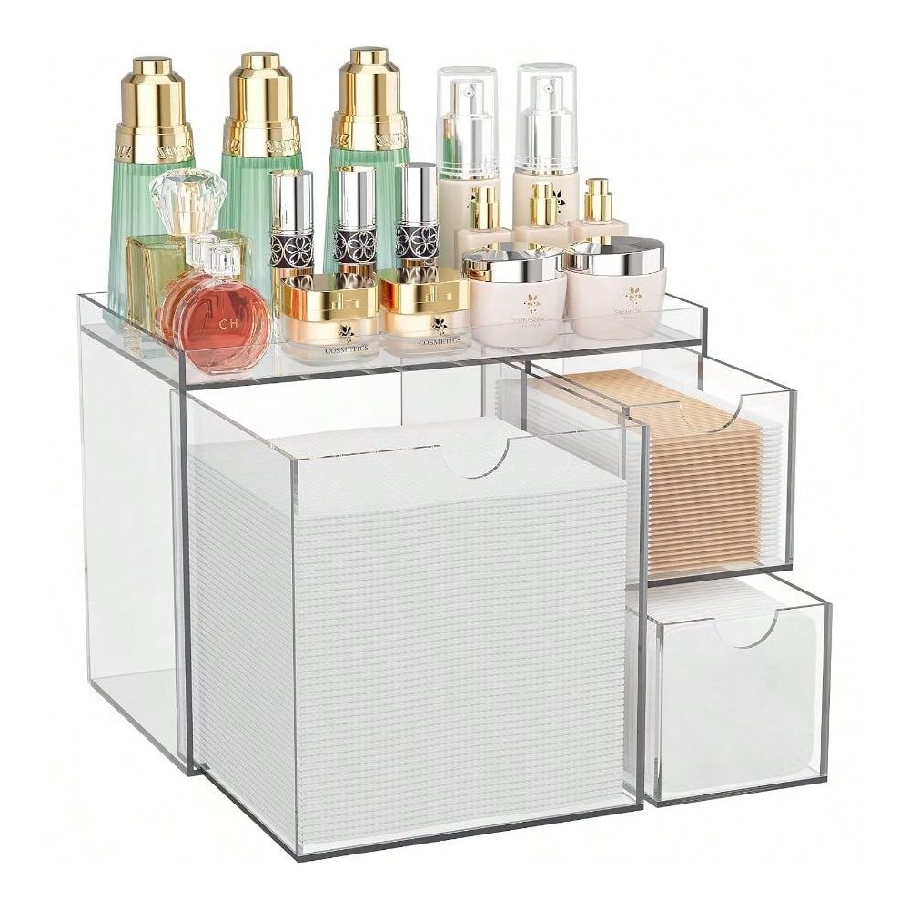 Face Towel Holder With 3 Drawe - Xl Skincare 评论和价格