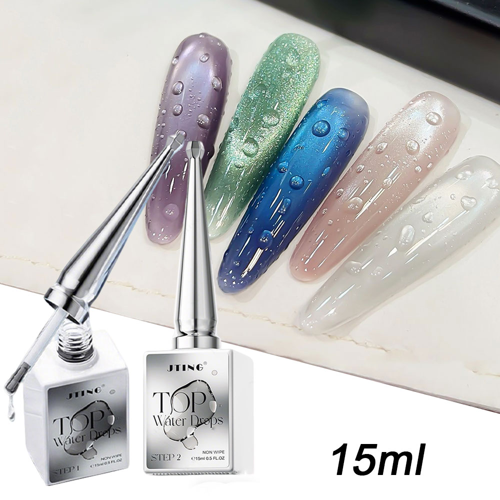 1/2pcs 3D Clear Water Droplet  - Cucumber Cooling Gel 评论和价格