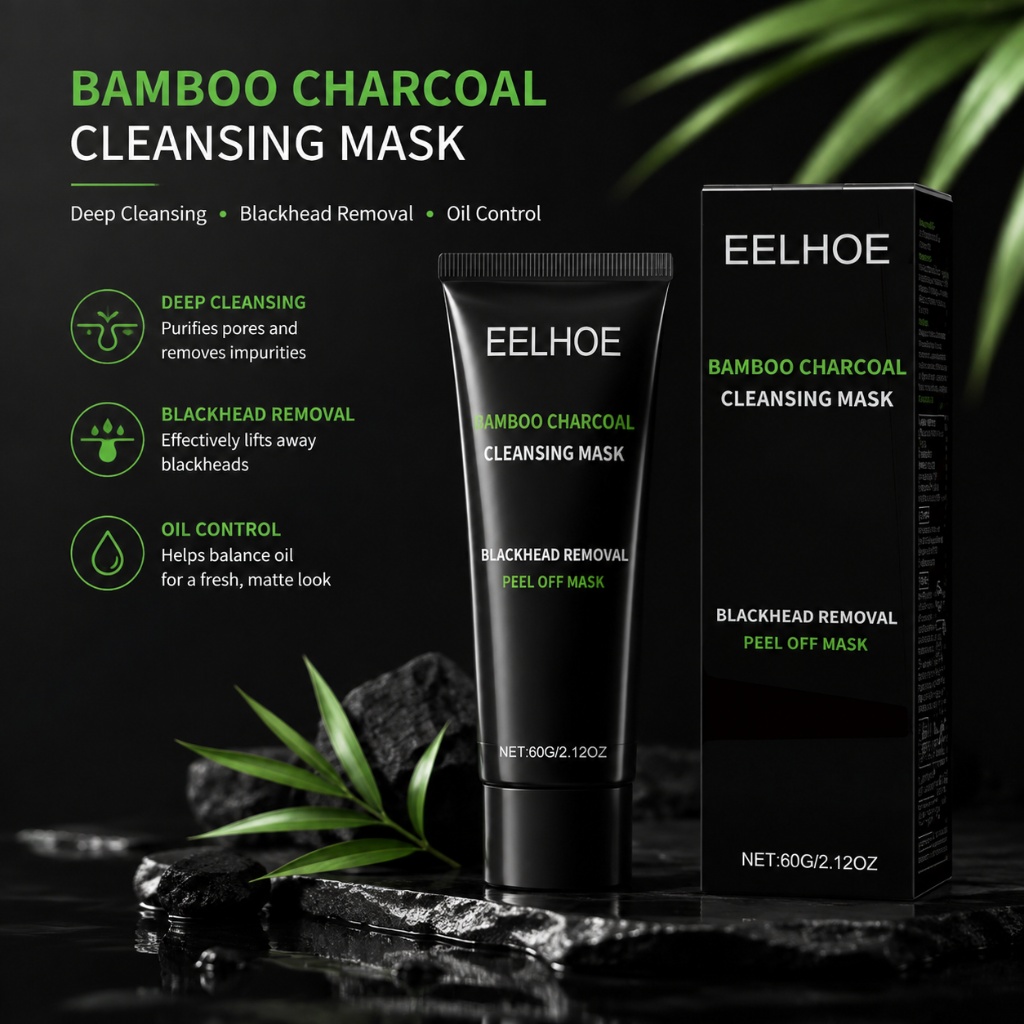 60g Blackhead Remover Bamboo C - Mud Mask Kaolin 评论和价格