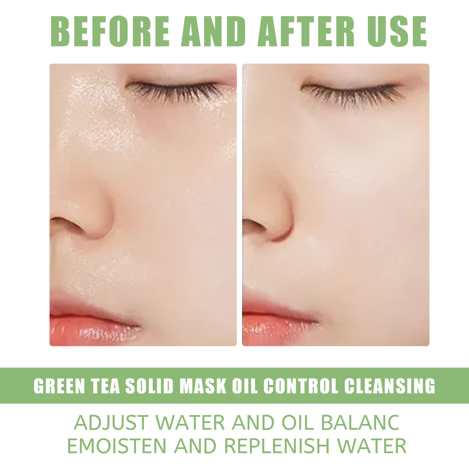 Green Tea Cleansing Solid Face - Mud Mask Kaolin 评论和价格
