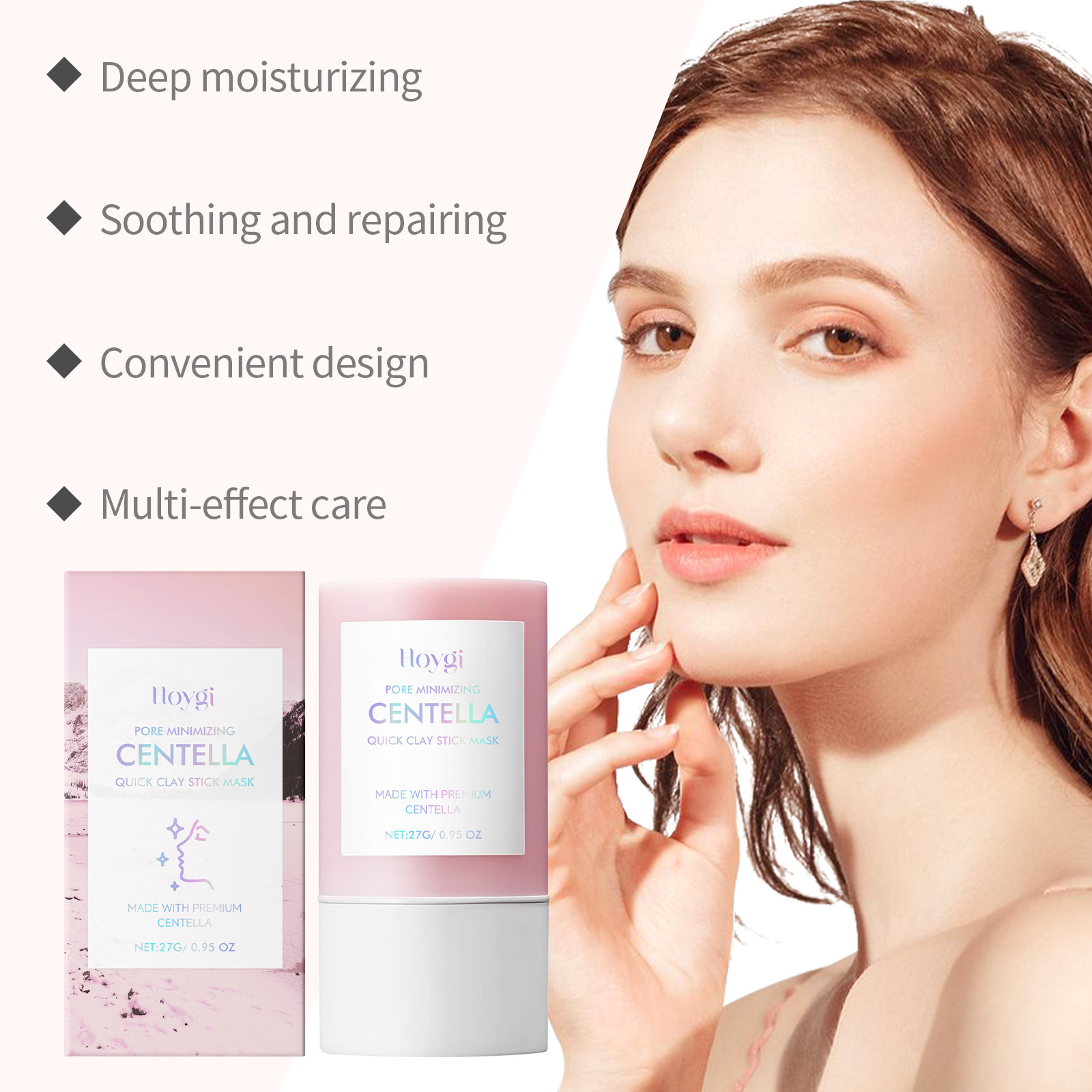 Centella Clay Stick Mask Facia - Mud Mask Kaolin 评论和价格